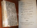 - Kort begrip der Algemeene Geschiedenis inleiding tot dezelve, oorspronkelijk opgesteld door Hilmar Curas, en op nieuw bearbeid en ten gebruik der schoolen geschikt gemaakt, door Johan Matthias Schrock. Van wegen de Bataafsche Maatschappij tot ...
