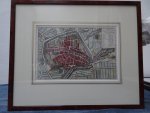 Zierikzee. - Nieuwe Grondtekening van Zierikzee.