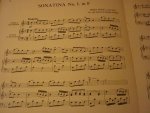 Hook, James - Sonatina no.1 F major/f-dur fur altblockflote und klavier