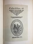Doedes, dr. J. L. - De Heidelbergsche Catechismus in zijne eerste levensjaren. 1563 - 1567. Historische en Bibliografische Nalezing met zes en twintig FAC-Similes.