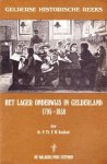 Dr. P.Th.F.M. Boekholt - Het Lager Onderwijs in 1795-1858 - Gelderse Historische Reeks XI-