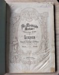 Mendelsohn, Felix - FELIX MENDELSOHN BARTHOLDY'S SAMMTLICHE WERKE - Lieder für Sopran, Alt, Tenor und Bass - Parttitur Stimmen