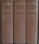 Van Dale - Van Dale - Groot Woordenboek der Nederlandse Taal - 3 delen - 12e druk ns