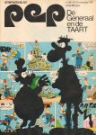 Diverse tekenaars - PEP 1971 nr. 46, stripweekblad, 6/12 november 1971 met o.a. DIVERSE STRIPS (ASTERIX/MANGAS COLORADES/MICK TANGY/RIK RINGERS/LUCKY LUKE)/LEON RUSSELL (2 p. TEKENING PETER DE SMET)/EPI DROST (FC TWENTE , 1,5 p..)/DE GENERAAL (COVER TEKENING) , goede
