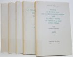 MAYOUX, JEHAN - Oeuvres. Complete in 5 volumes.