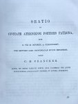 Francken, C.M. - Oration 1874 | Oratio civitate atheniensi poetices patrona [...] Rectoraatsoverdracht Groningen C.M. Francken.