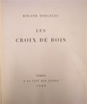 Roland Dorgelès 13589 - Les Croix de Bois