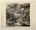 KOBELL, FERDINAND, - Wooded landscape with figures