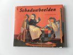 Corby, Jane; Illustrator : Webb, Phila H. - Schaduwbeelden. Schaduwbeelden met handen beelden op muur. Een konijn, Vrouwtje Kantmuts, hond enz. facimile van 1927 Versjes van Boer Ger