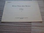 Weiler, Hans Georg (Hrsg.) - Kleine Tänze alter Meister fur Sopran- oder Tenorblockflote(Violine) und Klavier(Cembalo), incl. los deel voor Blockflote in C(Violine)