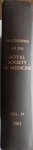  - Proceedings of the Royal Society of Medicine Vol 54 1961  Complete jaargang