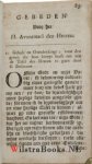 Drelincourt, Charles|Focquenbergues, Jean de|Moulin, Pierre du (Molinaeus, Petrus)|Simonides, Simon|Udemans, Godefridus Cornelisz. - Het rechte gebruyck Van des Heeren H. Avontmael, Soo voor als na de bedieninge. Bestaende in meditatien, Gebeden en Danckseggingen, door C. Drelincoert, P. du Moulin, en verscheyden andere Godts-geleerden. Item, De klachte van een swaermoedige...