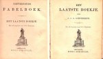 Goeverneur, J.J.A. - Het Laatste Boekje. ( Goeverneurs Fabelboek)