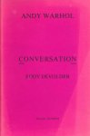 Warhol, Andy - Conversation with Eddy Devolder