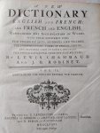 Chambaud, Louis ; Robinet, J. B - A new dictionary. English and French, and French and English. (This is Volume II, Containing English - French)