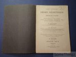 Goossens, O. et Médart, Ch. - Cours élémentaire de dessin géométrique et de projections à l'usage des Ecoles Primaires (4e degré), des Ecoles Normales, des Etablissements d'Enseignement Moyen, des Ecoles Industrielles & Professionnelles. Deuxième partie.