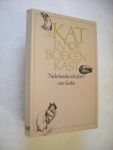 Hermans, T. en Oudheusden, P. van, samenst. - De Kat in de Boekenkast - Nederlandse schrijvers over katten (verhalen van Wolkers, Blaman,e.a., gedichten van Komrij e.a)