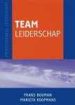 Bouman, Frans, Koopmans, Marieta - Professioneel leiderschap  -   Teamleiderschap
