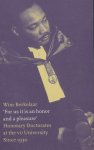 W. Berkelaar - For us it is an honour and a pleasure / Historische reeks VU / 13