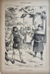 Braakensiek, Johan (1858-1940) - [Original lithograph/lithografie by Johan Braakensiek] Een nieuwe Gessler, 30 Juni 1889, 1 pp.