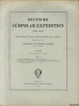 Drygalski, Erich von - Deutsche Südpolar-Expedition 1901-1903. Im Auftrage des Reichsamtes des Innern. X. Band Zoologie II. Band. Heft I