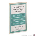 Kilmister, C.W., Tupper, B.O.J. - Eddington’s Statistical Theory.