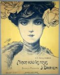 Darien, J.: - Ninon voici les roses. Paroles et musique de Darien
