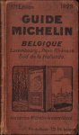 Collectif - Guide Michelin Belgique, Luxembourg, Pays-Rhénans, Sud de la Hollande. 1929