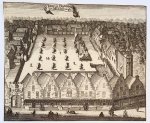 M. Smallegange - Print/Prent: D'Edele Handboog tot Middelburgh (Middelburg), ca 1696.