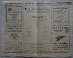  - Schouwburggids Twintigste Jaargang Utrechtsche Schouwburg seizoen 1922-1923 Programma Miss Hobbs Blijspel in vier bedrijven door Het Hofstad-Tooneel
