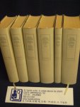 Lichtenberg, Georg Christoph - Schriften und Briefe I/ II / III / IV und Kommentar zu Band I / II / III (6 banden totaal)