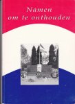 Klootwijk, J. - MAASLAND Namen om te onthouden.