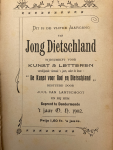 Dosfel, Lodewijk (red.) bijdragen van en over Guido Gezelle, over Stijn Streuvels en vele anderen - Jong Dietschland - 6 jaargangen (1898 - 1903)