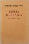 K. Elliger , W. Rudolph 28760 - Biblia Hebraica Stuttgartensia