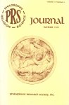  - Journal Philosophical Research Society