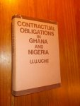 UCHE, U.U., - Contractual obligations in Ghana and Nigeria.