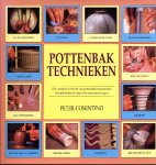 Cosentino , Peter . - Pottenbak  Technieken . ( Met vele onderwerpen ,technieken en thema`s .) Een compleet overzicht van pottenbakkerstechnieken met gedetailleerde stap - voor - stap aanwijzingen ,
