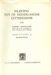 Knuvelder, Gerard Leraar aan het St Joris-College en het St Catharina - Lyceum te - Inleiding tot de Nederlandse Letterkunde - eerste deel B - Bloemlezing
