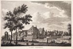 Carel Frederik Bendorp I (1736-1814), after Jan Bulthuis (1750-1801) - [Antique print, etching and engraving] 't Dorp Slooterdyk, published ca. 1783.