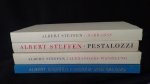 Steffen, Albert, - Hieram und Salomo & Alexanders Wandlung & Pestalozzi & Barrabas. Vier dramen.