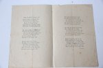  - Het huwelijksschip ligt in lading te Haarlem, van stapel geloopen 26 september 1895, wind en gelegenheid gunstig te vertrekken naar de Haarlemmerstraat no. 111 Amsterdam. z.p. 8º: [3] p.