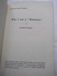 Freeman, A. - Why I am a "Steinerian" Freeman, A. - Why I am a "Steinerian"