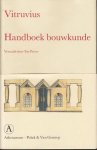 VITRUVIUS. - Handboek bouwkunde. Vertaald door Ton Peters.