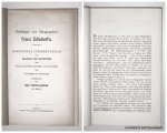 FRIEDLAENDER, MAX, - Beiträge zur Biographie Franz Schubert's. Inaugural-dissertation.