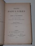 Puymaigre, Le Cte. de - Chants Populaires recueillis dans le pays messin mis en ordre et annotés (2 DELEN in 1 BAND)