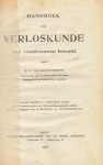 Cauwenberghe, C. van Dr. - Handboek der verloskunde voor vroedvrouwen bewerkt