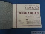 N/A. - Etablissements Flem & Picot. - Etablissements Flem & Picot. Fabrique de lits métalliques et campements. tente, parasols. [Catalogue commercial de lits métalliques.]