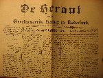  - Oude krant De Heraut, voor de Gereformeerde kerken in Nederland
