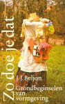 Beljon, J.J. - VORMGEVING, Grondbeginsen van