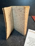 - Journal van eene reis naar Dusseldorp (Dusseldorf) door de volgende personen: Evert de Jager, Pieter Groen, Arie de Bruijn and Pieter Honigh (with their wives).
